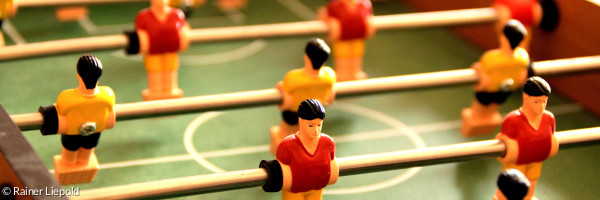 Tischfußball als Symbol für Vereinsleben