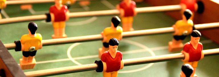 Tischfußball als Symbol für Vereinsleben